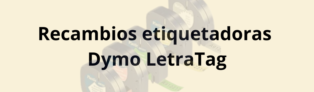 Recambios etiquetadoras Dymo LetraTag