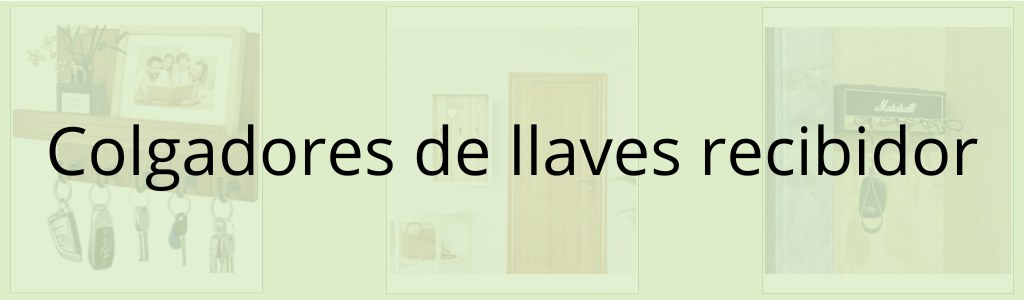 Colgador de llaves recibidor