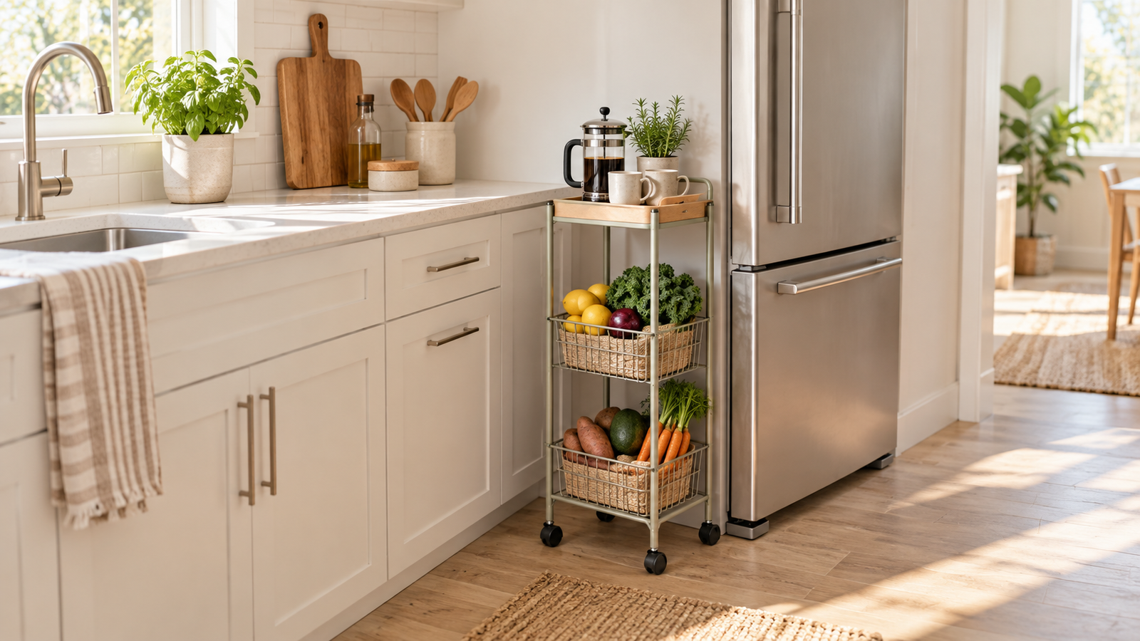 Carrito cocina.
