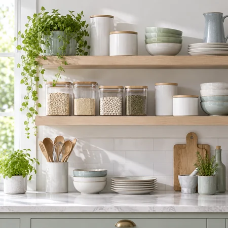 Estanterías para cocina